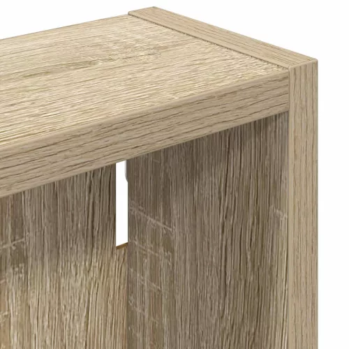  Fürdőszobai faliszekrény polcokkal Sonoma tölgy 30 x 10 x 50 cm