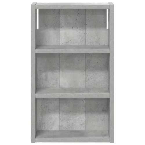  Fürdőszobai faliszekrény polcokkal Beton Szürke 30 x 10 x 50 cm