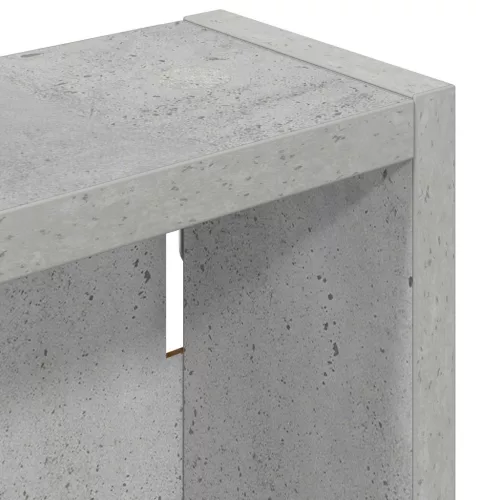  Fürdőszobai faliszekrény polcokkal Beton Szürke 30 x 10 x 50 cm