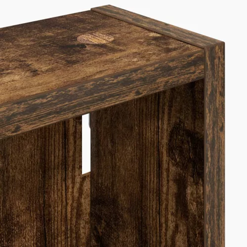  Fürdőszobai faliszekrény Füstölt Tölgy 30 x 10 x 50 cm