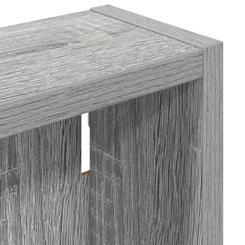  Fürdőszobai faliszekrény Szürke Sonoma 30 x 10 x 50 cm