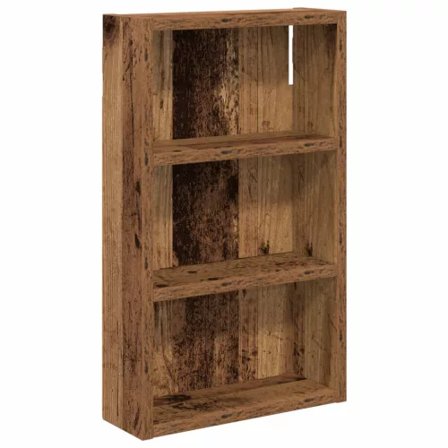  Fürdőszobai faliszekrény Öreg fa 30 x 10 x 50 cm Mérnöki fa