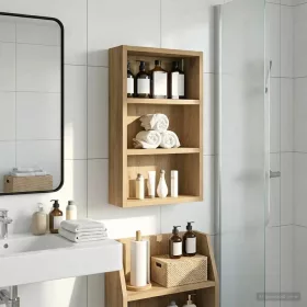    Fürdőszobai faliszekrény Művészi tölgy 30 x 10 x 50 cm