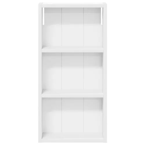  Fürdőszobai faliszekrény Fehér 30 x 10 x 60,5 cm Mérnöki fa