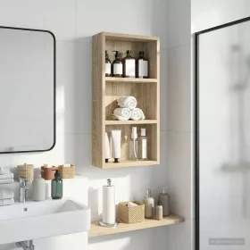  Fürdőszobai faliszekrény Sonoma tölgy 30 x 10 x 60,5 cm
