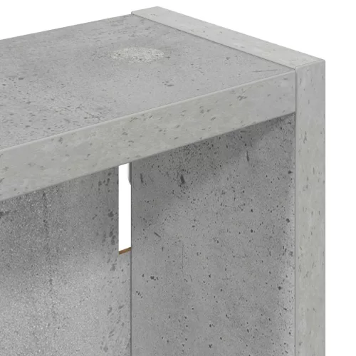  Fürdőszobai faliszekrény Beton Szürke 30 x 10 x 60,5 cm