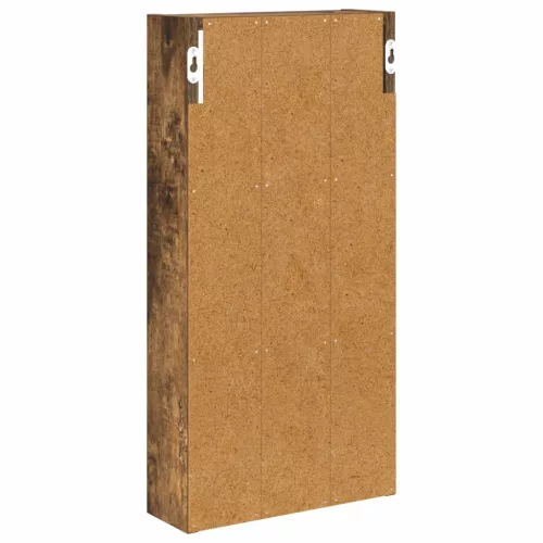  Fürdőszobai faliszekrény Füstölt Tölgy 30 x 10 x 60,5 cm