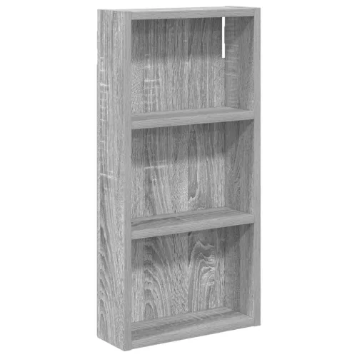  Fürdőszobai faliszekrény Szürke Sonoma 30 x 10 x 60,5 cm