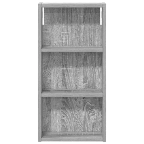  Fürdőszobai faliszekrény Szürke Sonoma 30 x 10 x 60,5 cm