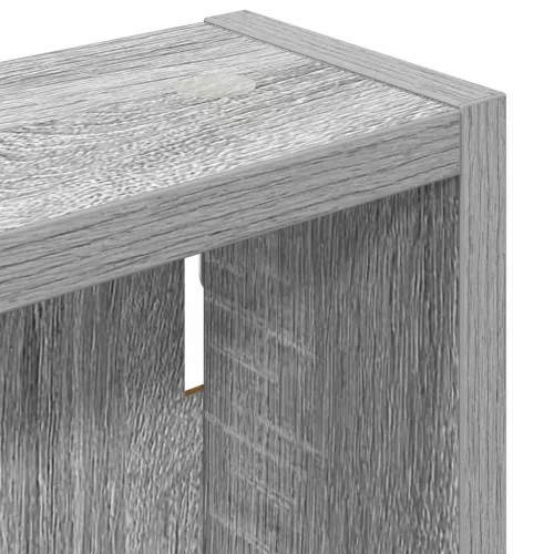  Fürdőszobai faliszekrény Szürke Sonoma 30 x 10 x 60,5 cm