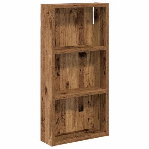  Fürdőszobai faliszekrény Öreg fa 30 x 10 x 60,5 cm Mérnöki fa