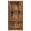  Fürdőszobai faliszekrény Öreg fa 30 x 10 x 60,5 cm Mérnöki fa