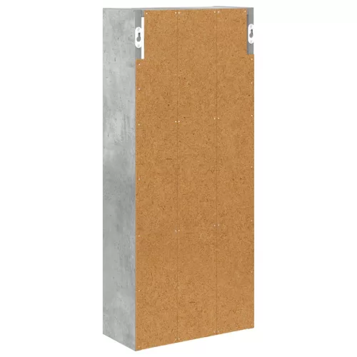  Fürdőszobai faliszekrény polcokkal Beton Szürke 30 x 14 x 70 cm