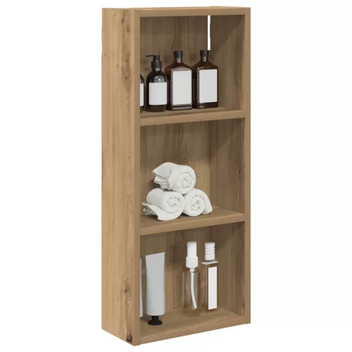  Fürdőszobai faliszekrény Művészi tölgy 30 x 14 x 70 cm