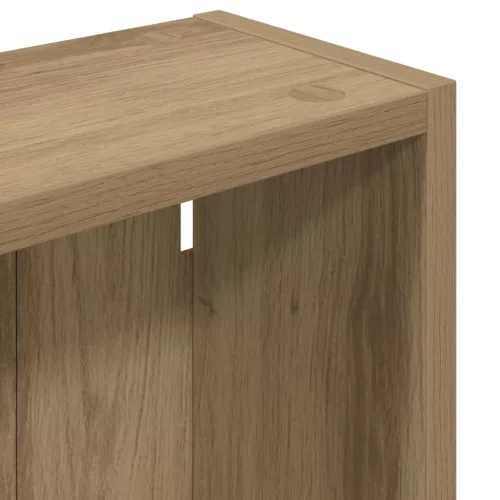  Fürdőszobai faliszekrény Művészi tölgy 30 x 14 x 70 cm