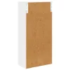  Fürdőszobai faliszekrény Fehér 30 x 16 x 62,5 cm Mérnöki fa