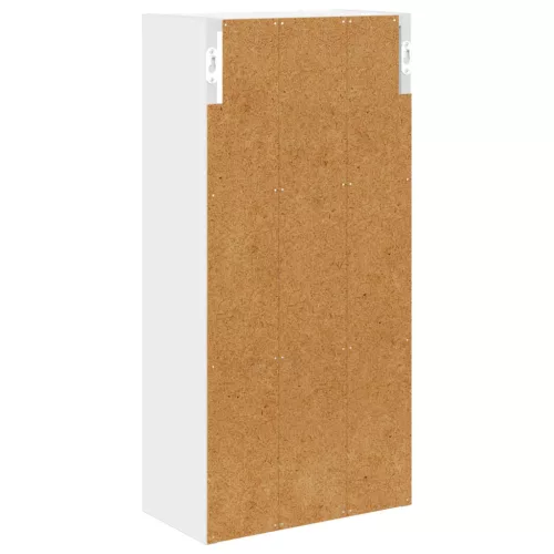 Fürdőszobai faliszekrény Fehér 30 x 16 x 62,5 cm Mérnöki fa