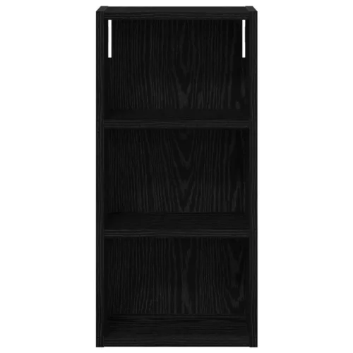  Fürdőszobai faliszekrény Fekete Tölgy 30 x 16 x 62,5 cm