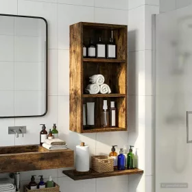    Fürdőszobai faliszekrény Füstölt Tölgy 30 x 16 x 62,5 cm