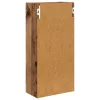  Fürdőszobai faliszekrény Öreg fa 30 x 16 x 62,5 cm Mérnöki fa