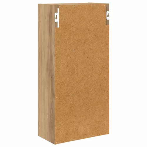  Fürdőszobai faliszekrény Művészi tölgy 30 x 16 x 62,5 cm