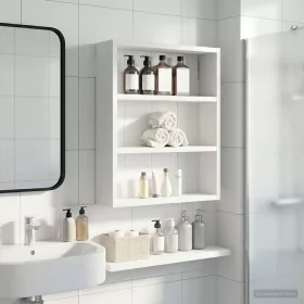    Fürdőszobai faliszekrény Fehér 40 x 10 x 50 cm Mérnöki fa