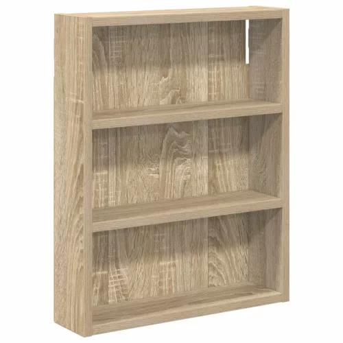  Fürdőszobai faliszekrény polcokkal Sonoma tölgy 40 x 10 x 50 cm