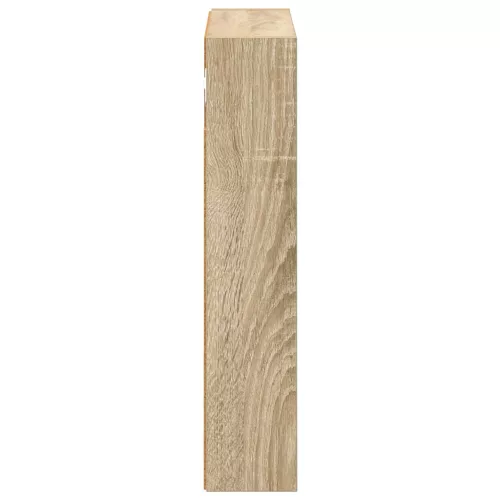  Fürdőszobai faliszekrény polcokkal Sonoma tölgy 40 x 10 x 50 cm