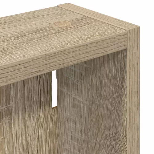  Fürdőszobai faliszekrény polcokkal Sonoma tölgy 40 x 10 x 50 cm