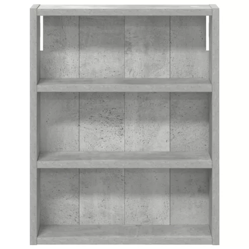  Fürdőszobai faliszekrény polcokkal Beton Szürke 40 x 10 x 50 cm