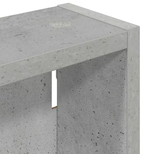  Fürdőszobai faliszekrény polcokkal Beton Szürke 40 x 10 x 50 cm