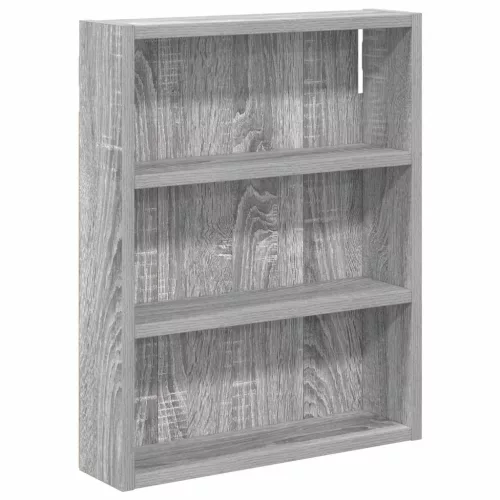  Fürdőszobai faliszekrény Szürke Sonoma 40 x 10 x 50 cm