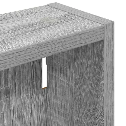  Fürdőszobai faliszekrény Szürke Sonoma 40 x 10 x 50 cm