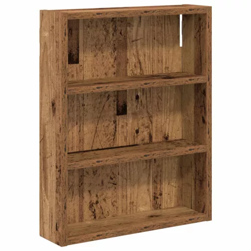  Fürdőszobai faliszekrény Öreg fa 40 x 10 x 50 cm Mérnöki fa