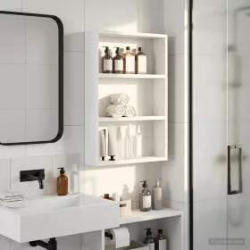    Fürdőszobai faliszekrény Fehér 40 x 10 x 60,5 cm Mérnöki fa