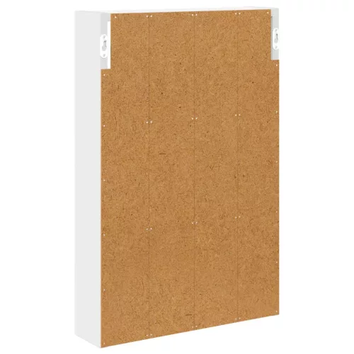  Fürdőszobai faliszekrény Fehér 40 x 10 x 60,5 cm Mérnöki fa