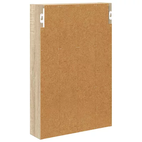  Fürdőszobai faliszekrény Sonoma tölgy 40 x 10 x 60,5 cm