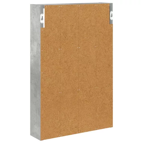  Fürdőszobai faliszekrény Beton Szürke 40 x 10 x 60,5 cm