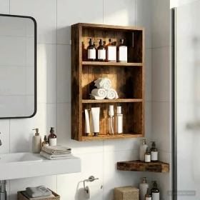    Fürdőszobai faliszekrény Füstölt Tölgy 40 x 10 x 60,5 cm