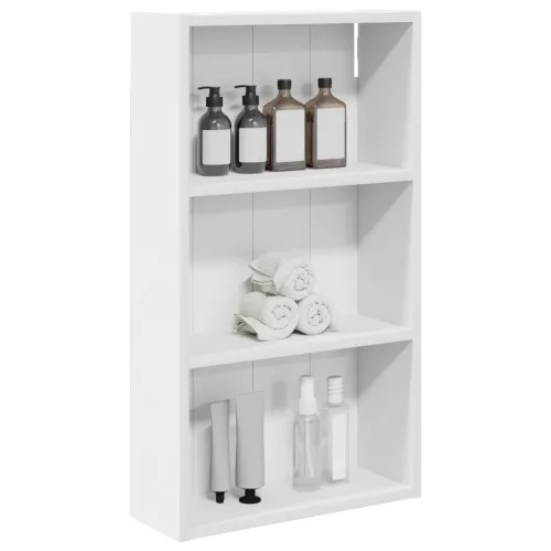  Fürdőszobai faliszekrény Fehér 40 x 14 x 70 cm Mérnöki fa