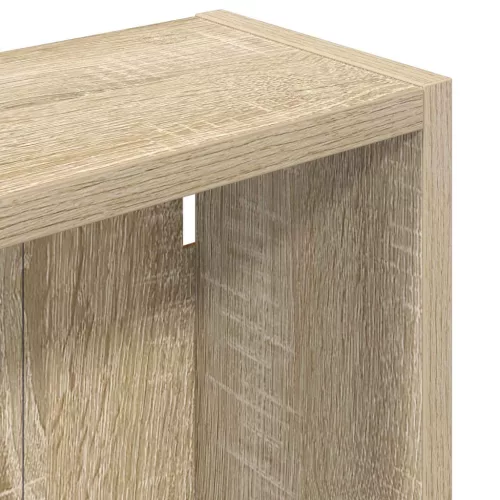  Fürdőszobai faliszekrény polcokkal Sonoma tölgy 40 x 14 x 70 cm