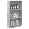  Fürdőszobai faliszekrény polcokkal Beton Szürke 40 x 14 x 70 cm