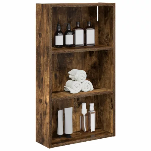  Fürdőszobai faliszekrény Füstölt Tölgy 40 x 14 x 70 cm