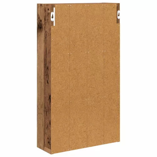 Fürdőszobai faliszekrény Öreg fa 40 x 14 x 70 cm Mérnöki fa
