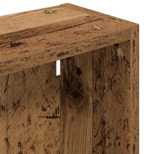  Fürdőszobai faliszekrény Öreg fa 40 x 14 x 70 cm Mérnöki fa