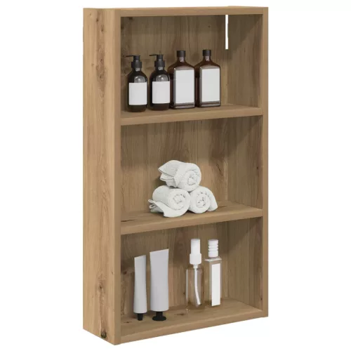  Fürdőszobai faliszekrény Művészi tölgy 40 x 14 x 70 cm