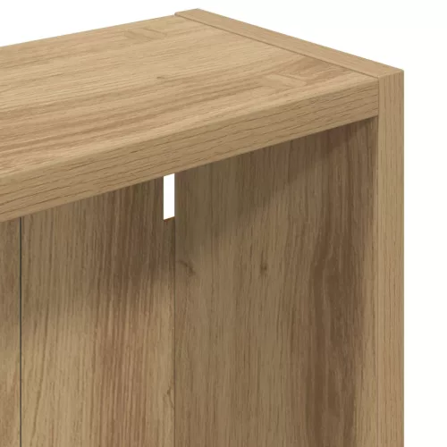  Fürdőszobai faliszekrény Művészi tölgy 40 x 14 x 70 cm