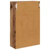  Fürdőszobai faliszekrény Öreg fa 40 x 16 x 62,5 cm Mérnöki fa
