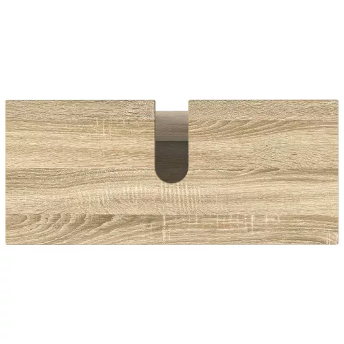  Mosdó alatti szekrény sonoma tölgy 80 x 35 x 60 cm Mérnöki fa