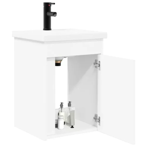  Fürdőszoba szekrény csapteleppel Fehér 42 x 40 x 74,5 cm